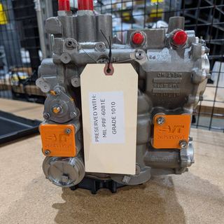 Overhauled pump with preservation tag